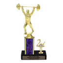 Custom Weightlifting Trophy - Type L Series 3633
