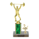 Custom Weightlifting Trophy - Type L Series 3633