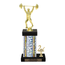 Custom Weightlifting Trophy - Type N Series 3633