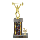 Custom Weightlifting Trophy - Type N Series 3633