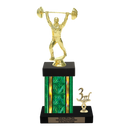 Custom Weightlifting Trophy - Type N Series 3633