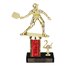 Custom Pickleball Trophy - Type L Series 3687