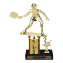 Custom Pickleball Trophy - Type L Series 3687