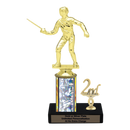 Custom Fencing Trophy - Type L Series 2F2022