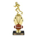 Custom Football Runner Trophy - Type B Series 3500/342600