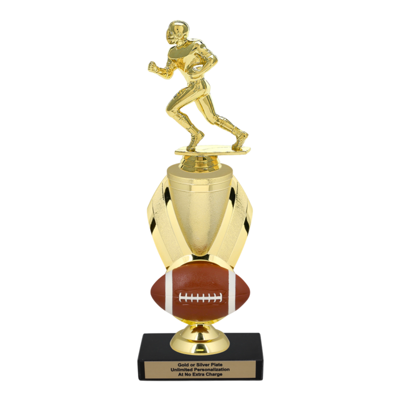 Custom Football Runner Trophy - Type B Series 3500/342600