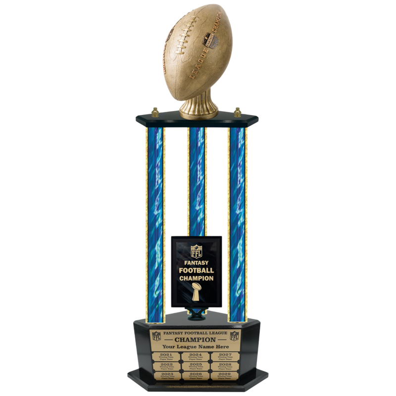 Premium Custom Perpetual Fantasy Football Trophy - Type 3P003/P38B Series 3RA705AG