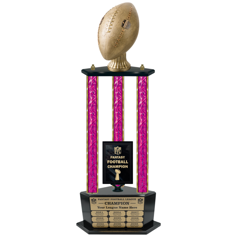 Premium Custom Perpetual Fantasy Football Trophy - Type 3P003/P38B Series 3RA705AG