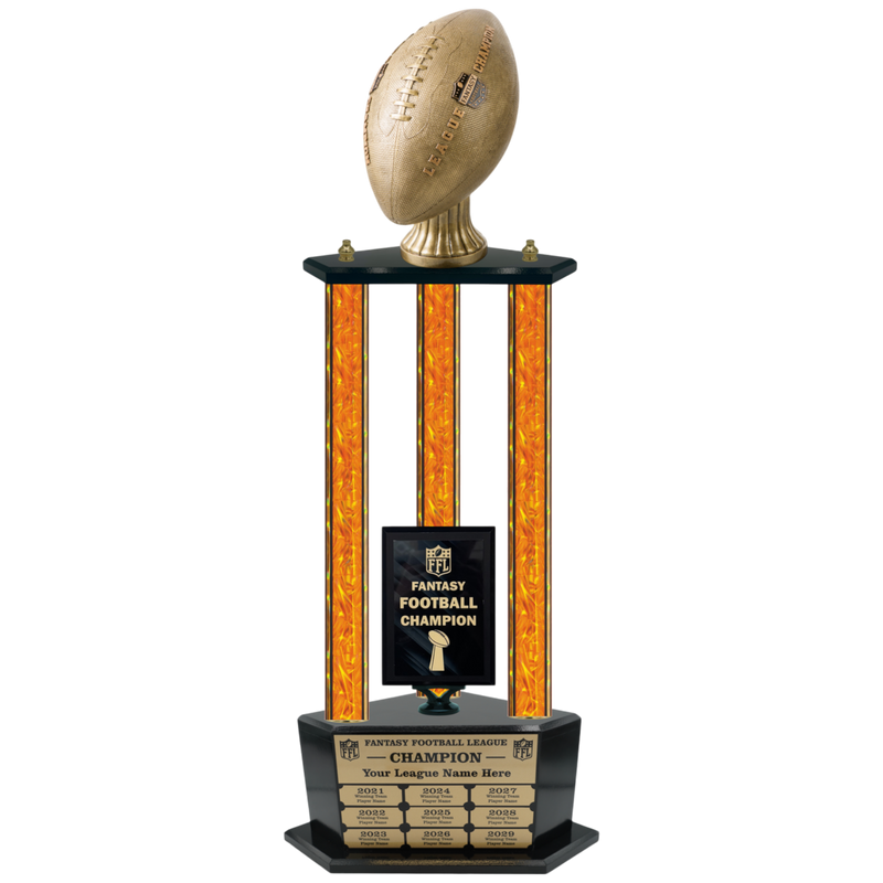 Premium Custom Perpetual Fantasy Football Trophy - Type 3P003/P38B Series 3RA705AG