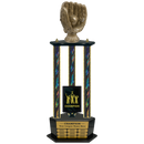 Premium Custom Perpetual Baseball Trophy - Type 3P003/P38B Series 3RA704AG