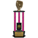 Premium Custom Perpetual Baseball Trophy - Type 3P003/P38B Series 3RA704AG