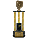 Premium Custom Perpetual Baseball Trophy - Type 3P003/P38B Series 3RA704AG