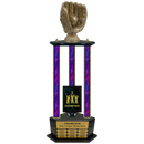 Premium Custom Perpetual Baseball Trophy - Type 3P003/P38B Series 3RA704AG
