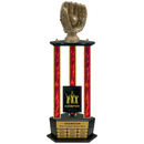 Premium Custom Perpetual Baseball Trophy - Type 3P003/P38B Series 3RA704AG