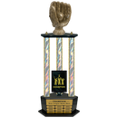 Premium Custom Perpetual Baseball Trophy - Type 3P003/P38B Series 3RA704AG