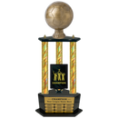 Premium Custom Perpetual Soccer Trophy - Type 3P003/P38B Series 3RA701AG