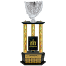 Premium Custom Perpetual Baseball Trophy - Type 3P003/P38B Series 2RG3255