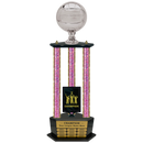 Premium Custom Perpetual Volleyball Trophy - Type 3P003/P38B Series 2RG3217