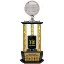 Premium Custom Perpetual Volleyball Trophy - Type 3P003/P38B Series 2RG3217