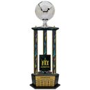 Premium Custom Perpetual Soccer Trophy - Type 3P003/P38B Series 2RG3213