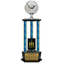 Premium Custom Perpetual Soccer Trophy - Type 3P003/P38B Series 2RG3213