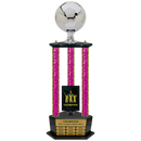 Premium Custom Perpetual Soccer Trophy - Type 3P003/P38B Series 2RG3213