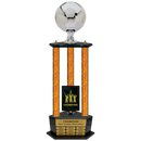 Premium Custom Perpetual Soccer Trophy - Type 3P003/P38B Series 2RG3213