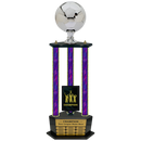 Premium Custom Perpetual Soccer Trophy - Type 3P003/P38B Series 2RG3213