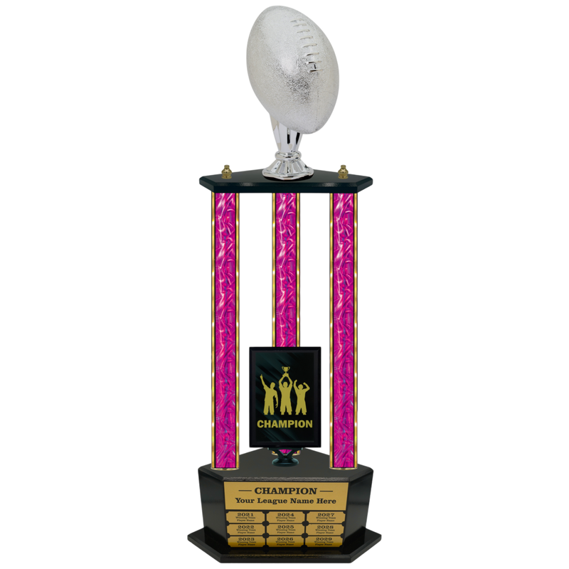 Premium Custom Perpetual Football Trophy - Type 3P003/P38B Series 2RG3206