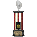 Premium Custom Perpetual Football Trophy
