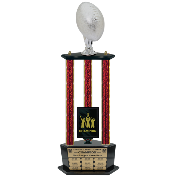 Premium Custom Perpetual Football Trophy - Type 3P003/P38B Series 2RG3206