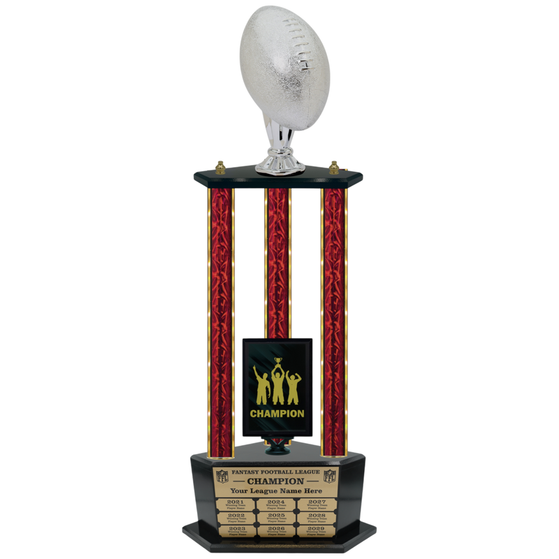 Premium Custom Perpetual Football Trophy - Type 3P003/P38B Series 2RG3206