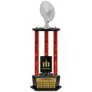Premium Custom Perpetual Football Trophy