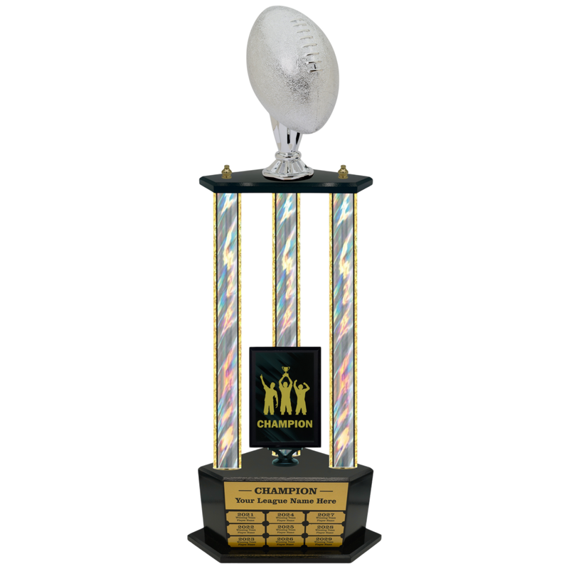 Premium Custom Perpetual Football Trophy - Type 3P003/P38B Series 2RG3206