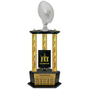 Premium Custom Perpetual Football Trophy
