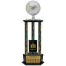 Premium Custom Perpetual Basketball Trophy - Type 3P003/P38B Series 2RG3203