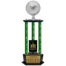 Premium Custom Perpetual Basketball Trophy - Type 3P003/P38B Series 2RG3203