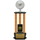 Premium Custom Perpetual Basketball Trophy - Type 3P003/P38B Series 2RG3203