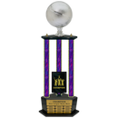 Premium Custom Perpetual Basketball Trophy - Type 3P003/P38B Series 2RG3203