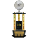 Premium Custom Perpetual Basketball Trophy - Type 3P003/P38B Series 2RG3203