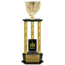 Premium Custom Perpetual Baseball Trophy - Type 3P003/P38B Series 2RG3155