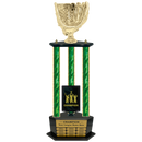 Premium Custom Perpetual Baseball Trophy - Type 3P003/P38B Series 2RG3155