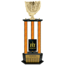 Premium Custom Perpetual Baseball Trophy - Type 3P003/P38B Series 2RG3155