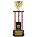 Premium Custom Perpetual Baseball Trophy - Type 3P003/P38B Series 2RG3155