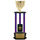 Premium Custom Perpetual Baseball Trophy - Type 3P003/P38B Series 2RG3155