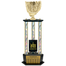 Premium Custom Perpetual Baseball Trophy - Type 3P003/P38B Series 2RG3155