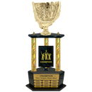 Premium Custom Perpetual Baseball Trophy - Type 3P003/P38B Series 2RG3155