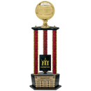 Premium Custom Perpetual Volleyball Trophy - Type 3P003/P38B Series 2RG3117