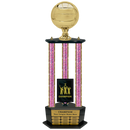 Premium Custom Perpetual Volleyball Trophy - Type 3P003/P38B Series 2RG3117