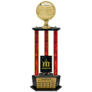 Premium Custom Perpetual Volleyball Trophy - Type 3P003/P38B Series 2RG3117